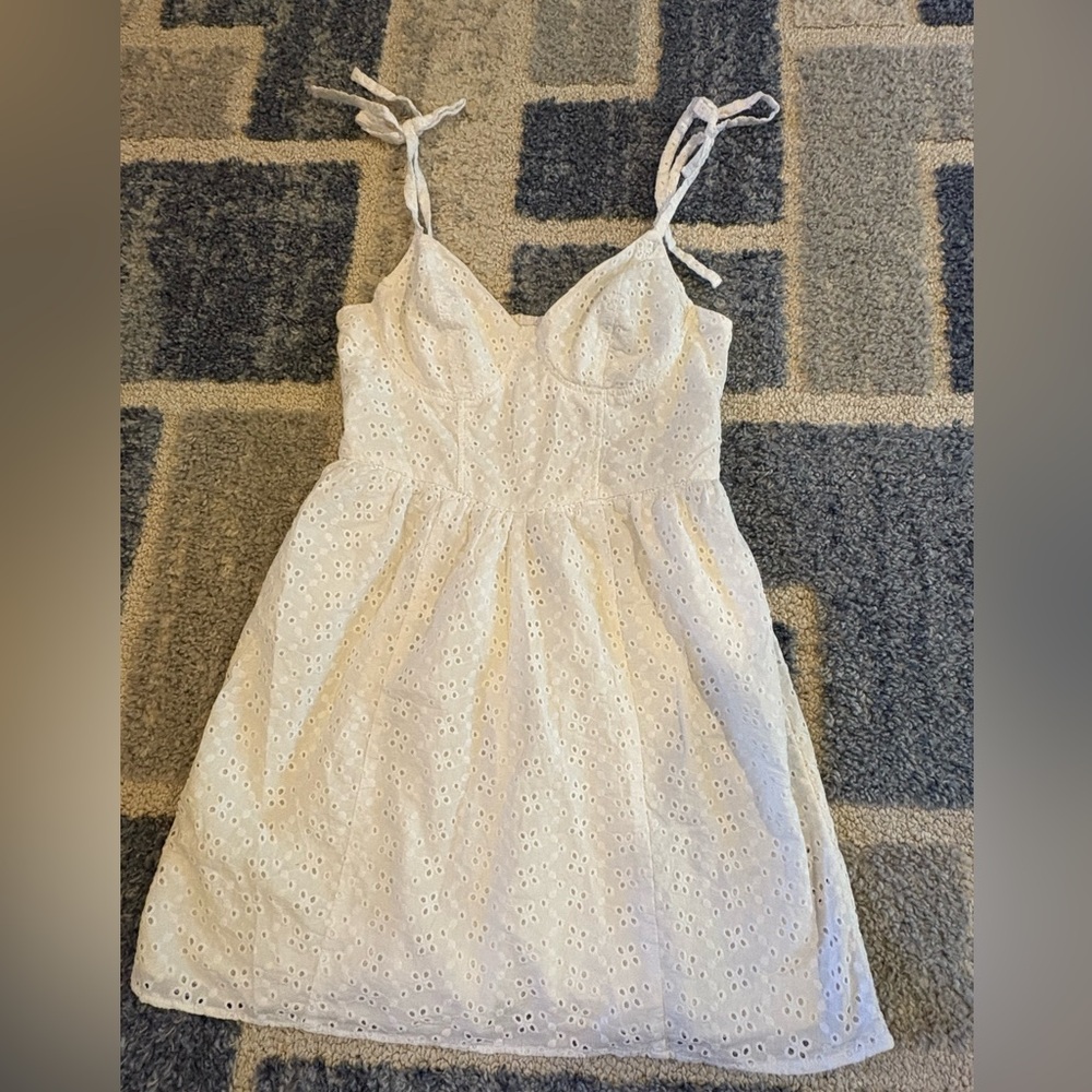 White Eyelet Sundress